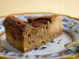 Cheesecake alle mele e caramello salato