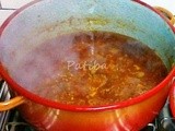 Coniglio in umido con carne macinata alla maniera toscana