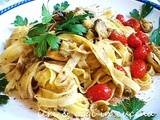 Fettuccine con bottarga di muggine della Sardegna