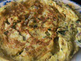 Frittata con gli stridoli (strigoli)