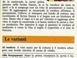 I classici: Umidi al vino, Cinghiale in umido e patate