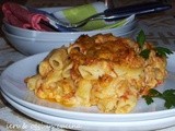 Pasta al forno con ragù di pesce