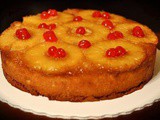 Pineapple upside down cake, torta rovesciata di ananas