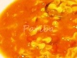 Zuppa di fagioli alla toscana con farfalline