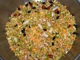 Zuppa di legumi e cereali in crosta