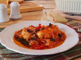 Μπακαλιαροσ τσιλαδια // baccala in umido  tsiladia' 