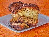 Μπριοσ σε φετεσ με σοκολατα  *****  brioche in fette al cioccolato