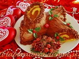 Bûche de noël : tronchetto di natale  *****  κορμοσ χριστουγεννων