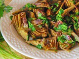 Αγκιναρεσ σωτε ♦♦ carciofi trifolati