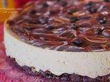 Τσιζκεϊκ μοκα  ♦♦  cheesecake al caffe'