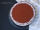 Τσιζκεϊκ με σοκολατα και καρυδα ♦♦ cheesecake al cioccolato e cocco, ricetta senza cottura