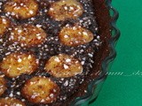 Ταρτα σκολατασ με μπανανεσ  *****  crostata di banane al cioccolato