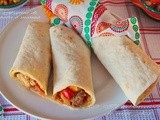 Φαχίτασ με κοτοπουλο και μοσχαρι  ♦♦  fajitas al pollo e manzo