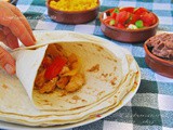 Φαχίτασ με κοτόπουλο // fajitas di pollo