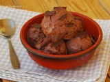 Παγωτο με πραγματικη σοκολατα // gelato al cioccolato