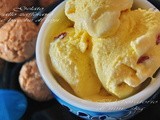 Παγωτο με κροκο (σαφραν) και γκότζι  ♦♦  gelato allo zafferano e bacche goji