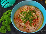 Χουμουσ με μαυροματικα φασολια ♦♦ hummus di fagioli dall'occhio nero
