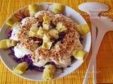Σαλατα με μωβ λαχανο, φασολια και καρδιεσ αγκιναρασ  ♦♦  insalata di cavolo viola, borlotti e cuori di carciofi