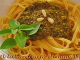 Linguine al pesto  *****  λινγκουινε με πεστο