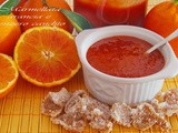 Μαρμελλαδα πορτοκαλια σανγκουινια με ζαχαρωμενο τζιντζερ  ♦♦  marmellata di arance sanguigne e zenzero candito