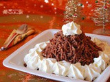 Mont blanc : ελαφρυ γλυκο με καστανα ♦♦ dolce montebianco