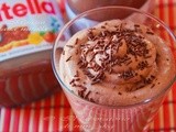 Μουσ με νουτελλα  ♦♦  mousse alla nutella