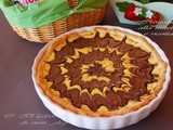 Ταρτα με nutella και κρεμα ρικοττασ  ♦♦  crostata alla nutella e crema di ricotta