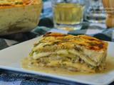 Παρμιτζάνα με κολοκυθακια ♦♦ parmigiana di zucchine bianca