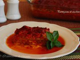 Παρμιτζανα με κολοκυθακια και σαλτσα ντοματασ // parmigiana di zucchine con sugo di pomodoro