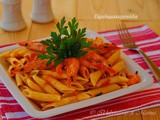 Πενεσ με γαριδεσ στο τηγανι // penne risottate alle mazzancolle