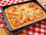 Πιτσα - φοκατσα με φυσικο προζυμι // pizza focaccia al lievito madre