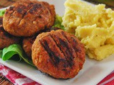 Μπιφτεκια ψητα, αφρατα και ζουμερα! // polpette di carne