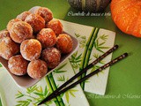 ΛΟΥΚΟΥΜΑΔΕΣ ΚΟΛΟΚΥΘΑΣ για τους quanti modi di fare e rifare // ciambelle di zucca e tofu per i quanti modi di fare e rifare