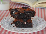 Μπραουνισ με μπισκοτα οreo ♦♦ brownies con biscotti oreo