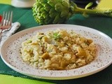 Ριζοτο με αγκιναρεσ  ♦♦  risotto ai carciofi