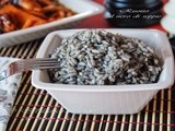 Ριζοτο με μελανι σουπιασ  ♦♦  risotto al nero di seppia