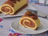 Ρολο με κρεμα καστανο  ♦♦  rotolo alla crema di castagne