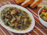 Σουπιεσ με φινοκιο και πρασα  ♦♦  seppie al finocchio e porro