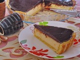 Ταρτα με κρεμα σιμιγδαλιου και σοκολατα  ♦♦  torta al semolino e cioccolato