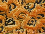 Πιτα απο  τριανταφυλλα  με σπανακι  *****  torta delle rose ai spinaci