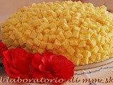 Τουρτα μιμοζα για την γιορτη τησ γυναικασ  *****  torta mimosa