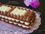 Ευκολη τουρτα με δυο σοκολατεσ ♦♦ trancetto ai due cioccolati