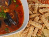 Σουπα με μυδια  ♦♦  zuppa di cozze