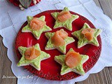 Antipasto al salmone e avocado