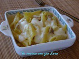 Carbonara al forno con mozzarella