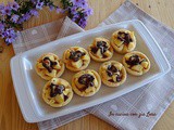 Cestini con mele cotogne e cioccolato