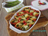 Conchiglioni ripieni di asparagi e mozzarella