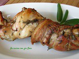 Coniglio arrosto in porchetta