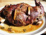 Coscio di agnello al forno tenero e saporito