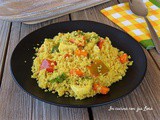 Cous cous integrale con pollo e verdure